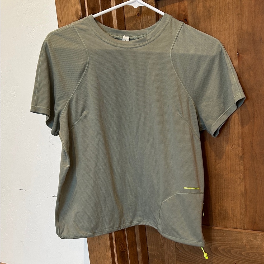 Lululemon Athletica Khaki T-Shirt